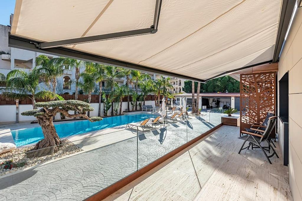 דירות Miami Playa 5 Stelle Piscina, Jacuzzi, Wifi - 2 Min Dal Mare מראה חיצוני תמונה
