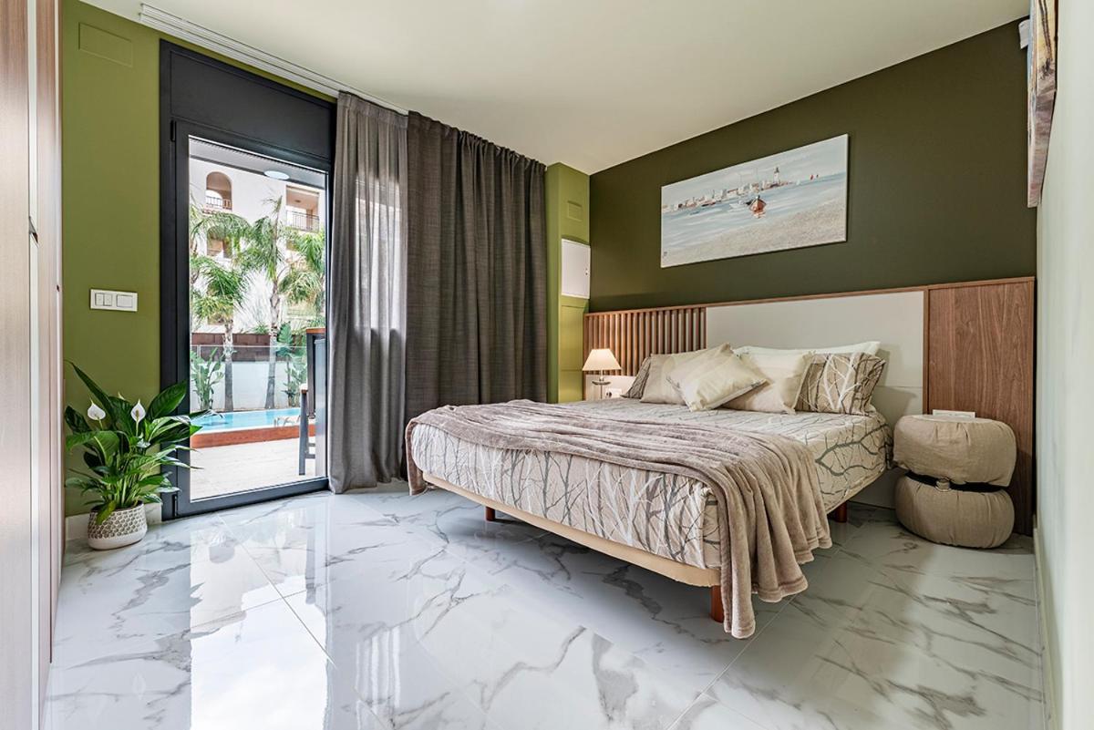 דירות Miami Playa 5 Stelle Piscina, Jacuzzi, Wifi - 2 Min Dal Mare מראה חיצוני תמונה